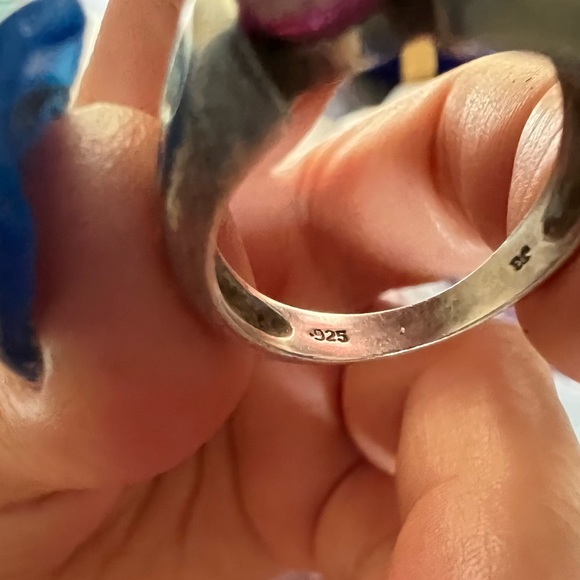 925 silver ring number 7 good condition, I have many rings and jewelry - Picture 5 of 6